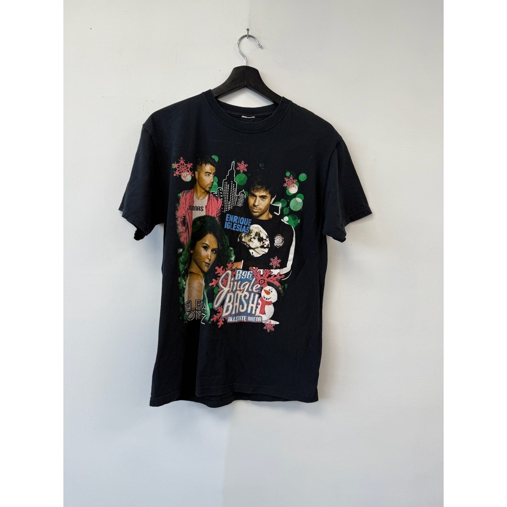 B96 Jingle Bash Shirt Mens Small 2011 Concert Tour Band Tee Enrique Iglesias